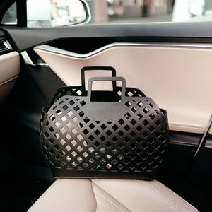 Zara Die Cut Basket Bag